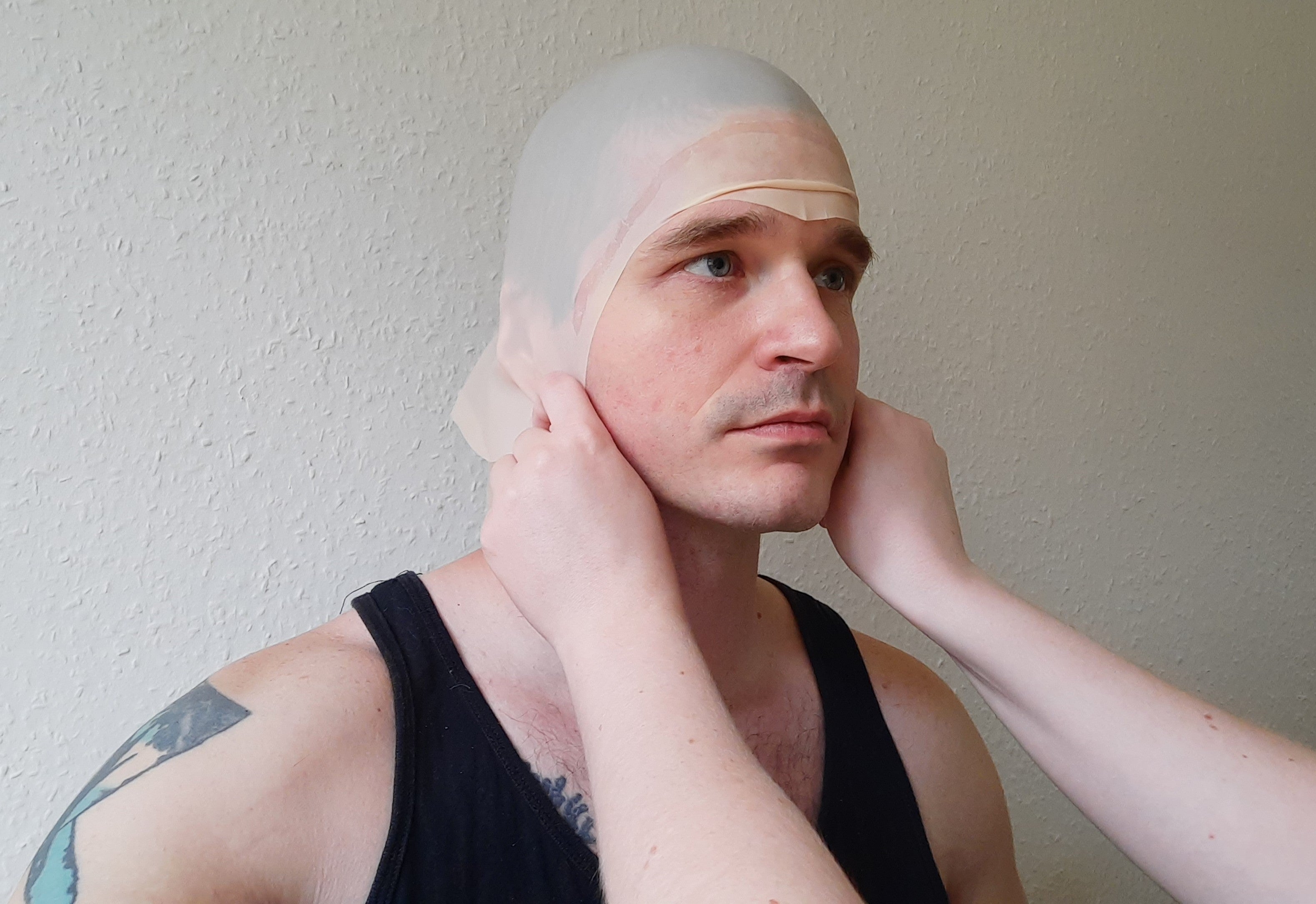 How To Apply A Bald Cap For Cosplays And Makeup Tests Popverse